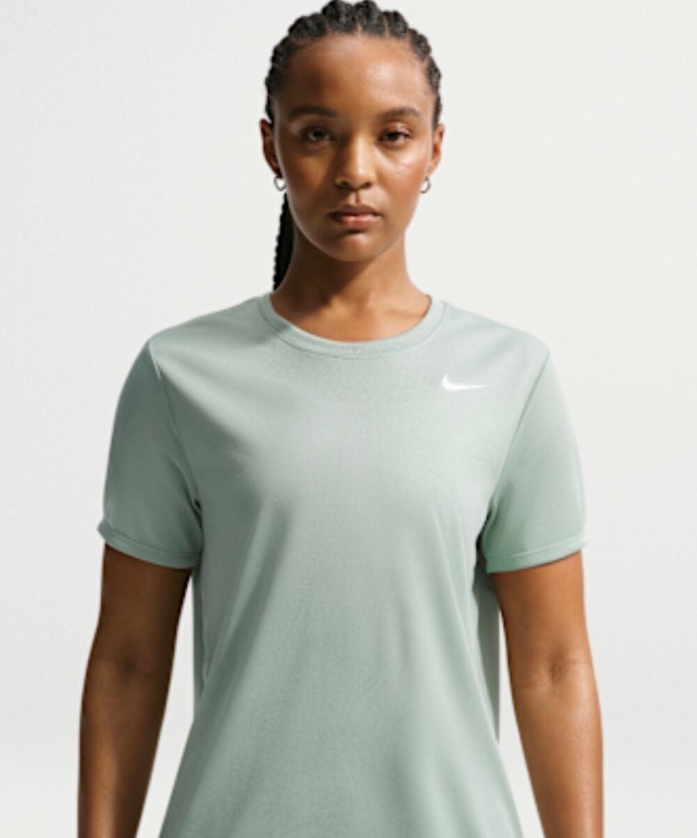 Light Mint Green Nike Dri-FIT Short Sleeve Athletic Tee Shirt MEDIUM